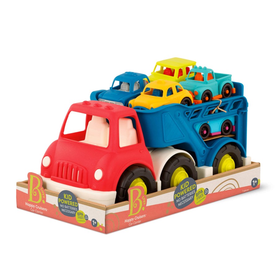 Laweta z 6 autkami – Car Carrier / Wonder Wheels