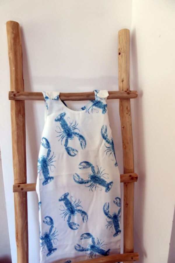 Śpiworek bambusowy letni ROZMIARY – Lobster Blue