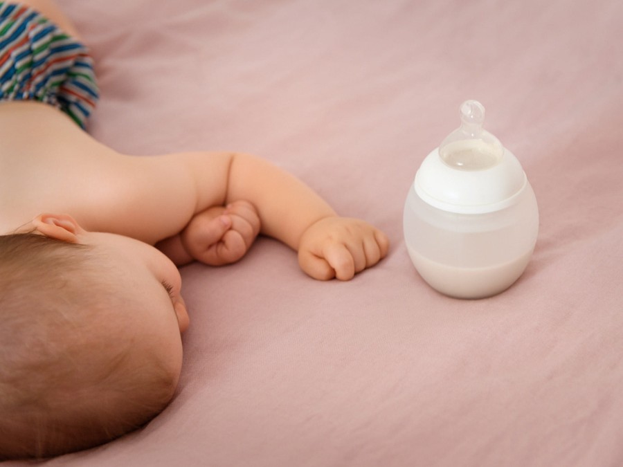 Miękka butelka antykolkowa MILK / Elhee