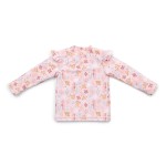 Koszulka do kąpieli z długim rękawem Ocean Dreams Pink / Little Dutch