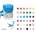 Markery akrylowe z pędzelkową końcówką w miękkim opakowaniu (36 kolorów) / Mideer