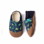 Kapcie do domu, żłobka, przedszkola - NAVY DINO / TITOT