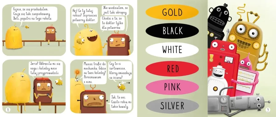 Części ciała i liczby. Pops i Boti uczą angielskiego / Nasza Księgarnia