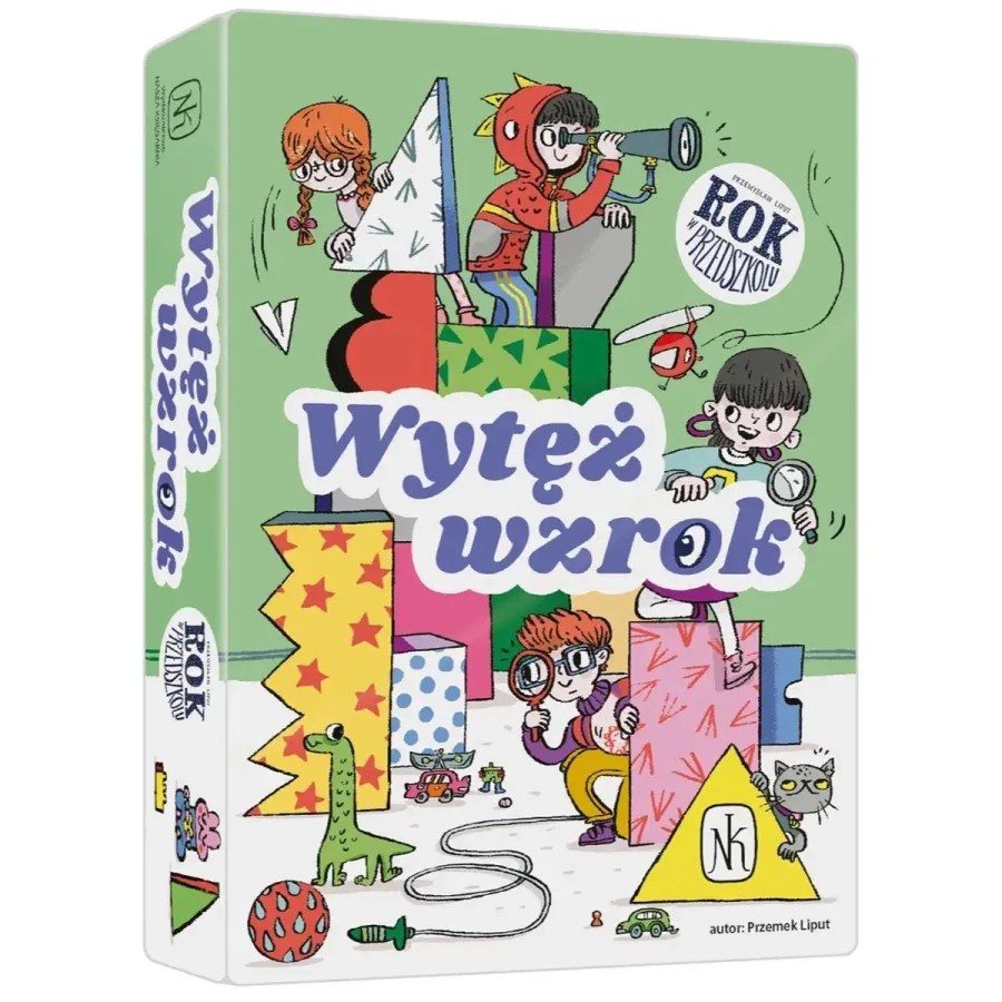 Wytęż wzrok. Rok w przedszkolu / Wydawnictwo Nasza Księgarnia