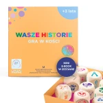 Wasze historie - zestaw kości do opowiadania historii + mini e-book 3+ / rozwojowa mama