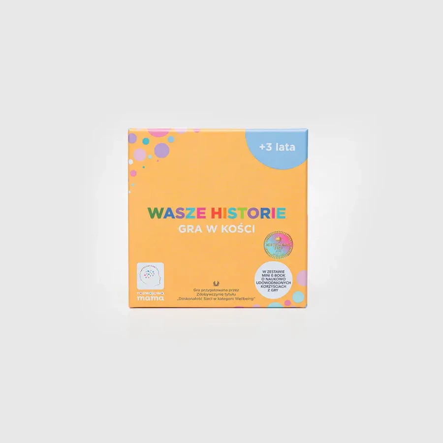 Wasze historie - zestaw kości do opowiadania historii + mini e-book 3+ / rozwojowa mama