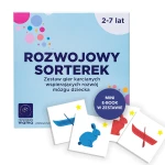 Rozwojowy sorterek - zestaw gier karcianych + mini e-book 2+ / rozwojowa mama
