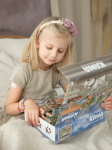 Puzzle XL prezentowe 48 elementów "Wesołe Miasteczko" / Neverending store Anna Załęcka