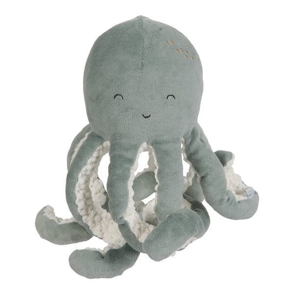 Przytulanka Ośmiornica 23 cm - mięta / Little Dutch