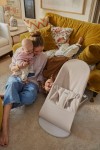 BABYBJORN - leżaczek BLISS WOVEN, Jasny Beż melanż