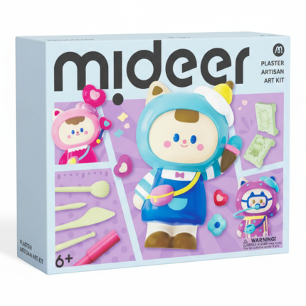 Zestaw artystyczny z gipsu - laleczki / Mideer