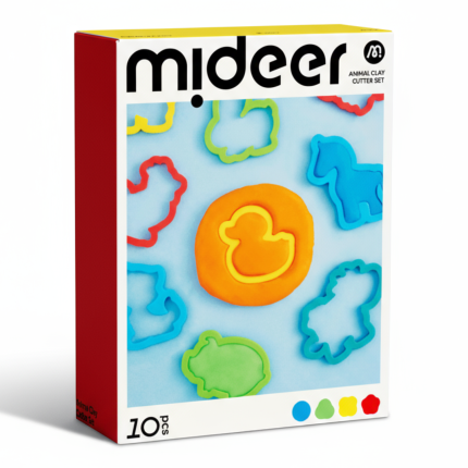 Foremki do ciastoliny, 10 szt. / Mideer