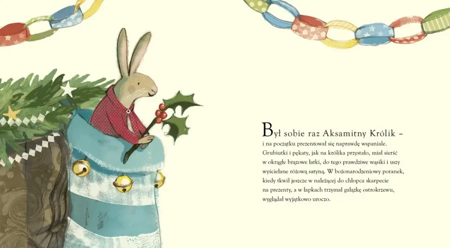 Aksamitny Królik. Jak zabawki staja się prawdziwe / Wydawnictwo Wilga