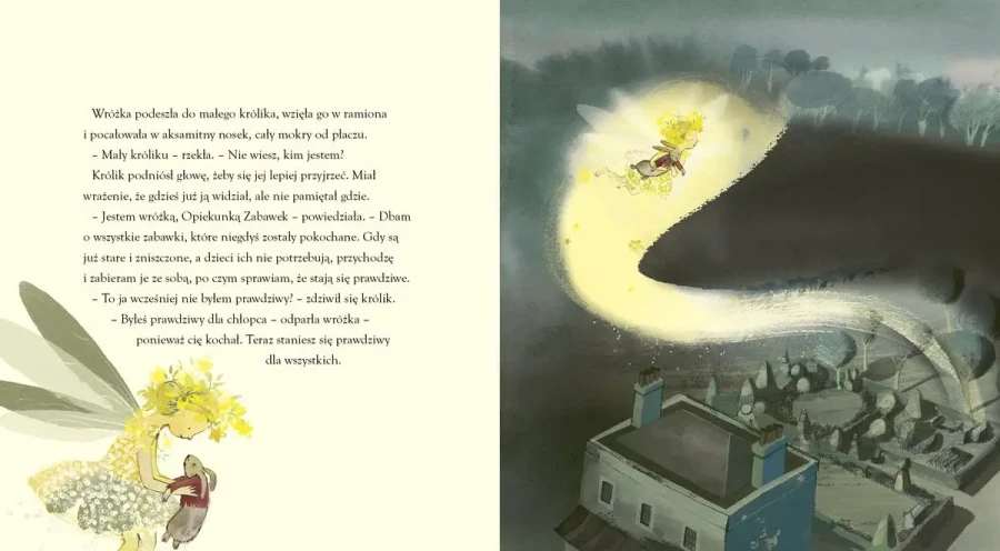 Aksamitny Królik. Jak zabawki staja się prawdziwe / Wydawnictwo Wilga