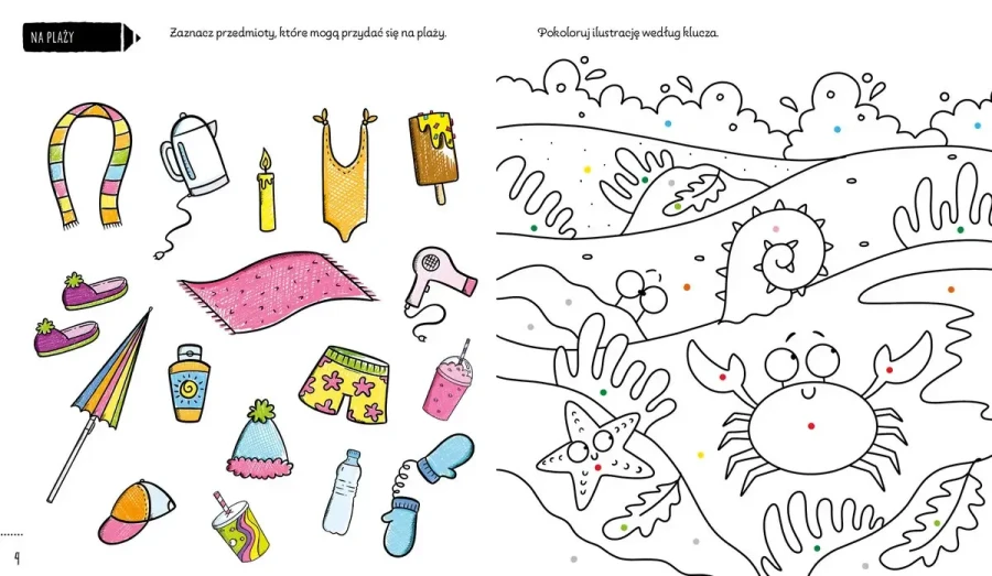 Ponad 100 zadań i zabaw na wakacje. Rysowanie krok po kroku / Wydawnictwo Wilga