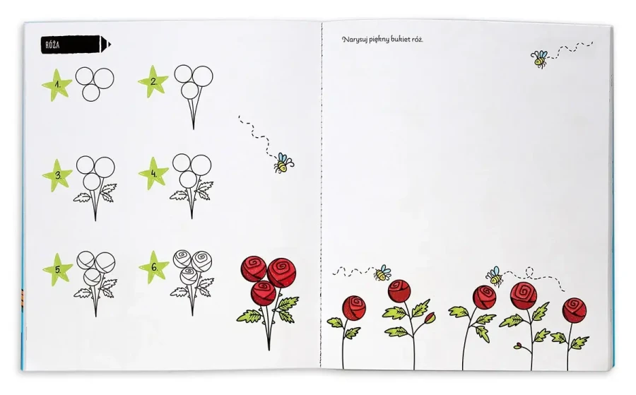 Wielka księga obrazków. Rysowanie krok po kroku / Wydawnictwo Wilga