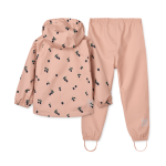 Komplet przeciwdeszczowy Pedia - berry, pale tuscany / Liewood