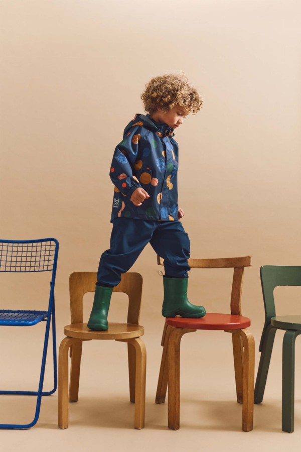 Komplet przeciwdeszczowy Pedia - universe, classic navy / Liewood