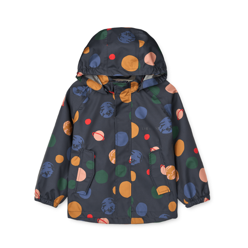 Komplet przeciwdeszczowy Pedia - universe, classic navy / Liewood