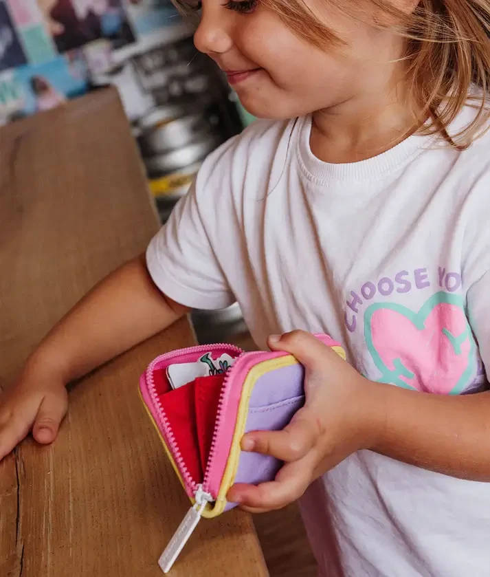 Portfel dziecięcy Mini Mauve / Hello Hossy