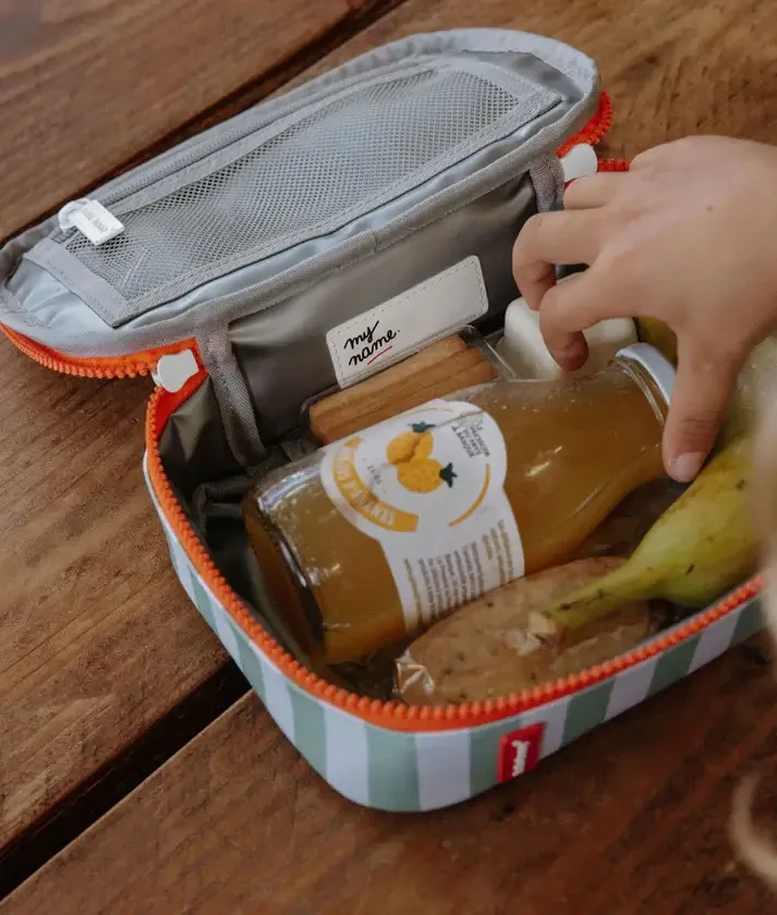 Lunchbox Mini Green Stripes / Hello Hossy