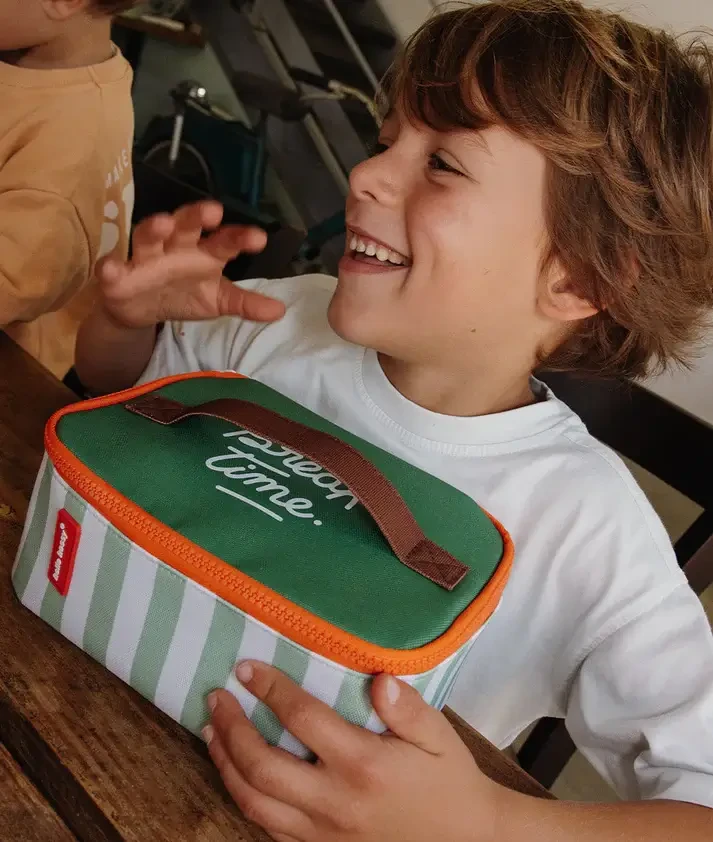 Lunchbox Maxi Green Stripes / Hello Hossy