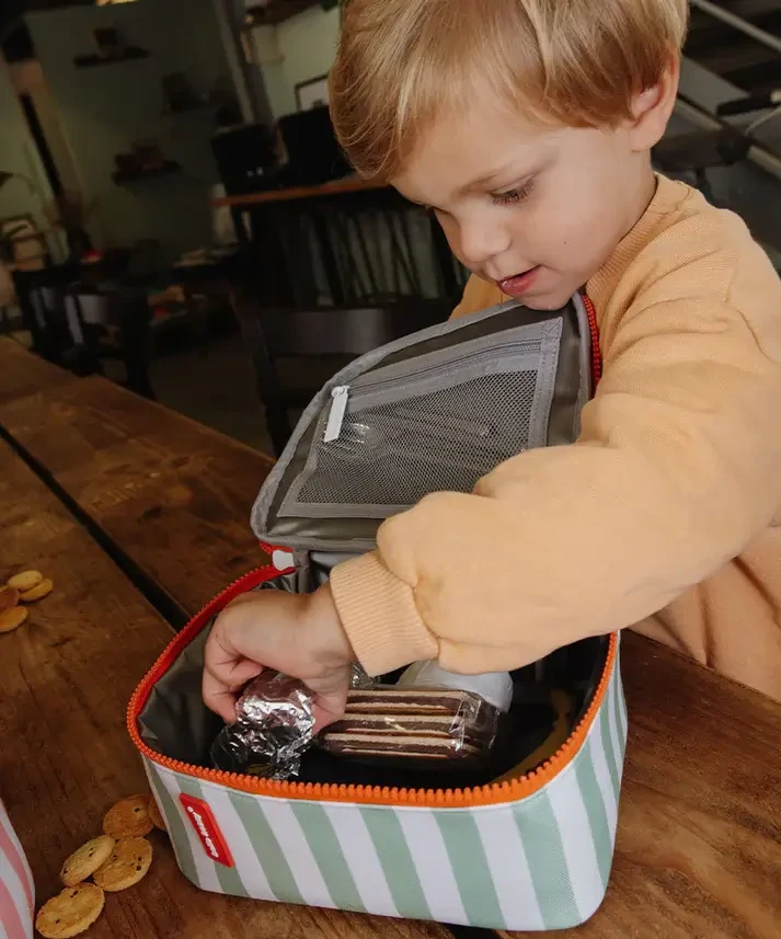 Lunchbox Maxi Green Stripes / Hello Hossy