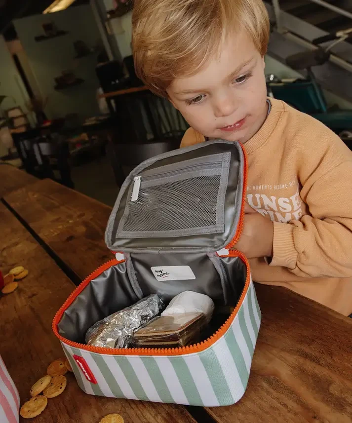 Lunchbox Maxi Green Stripes / Hello Hossy