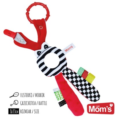Lusterko sensoryczne Cudak czerwone / Mom's Care