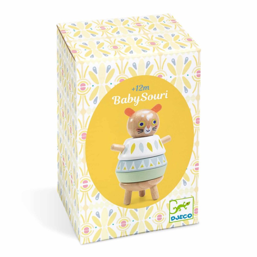 Drewniana układanka BABY SOURI / Djeco