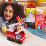 Klocki magnetyczne Remiza Strażacka 50 el. / Magna-Tiles