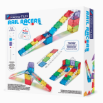 Klocki magnetyczne Rail Racers 33 el. / Magna-Tiles