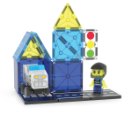 Klocki magnetyczne Patrol Policji 20 el. / Magna-Tiles