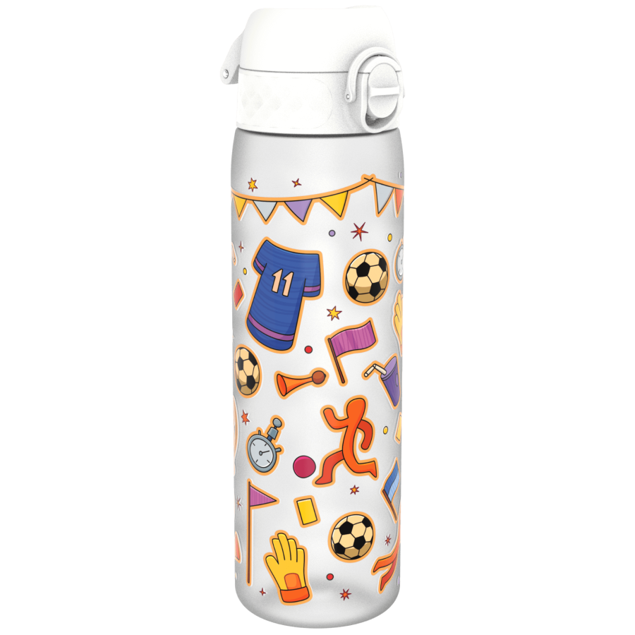 Wąska butelka na napoje - Football, 500ml / ION8®