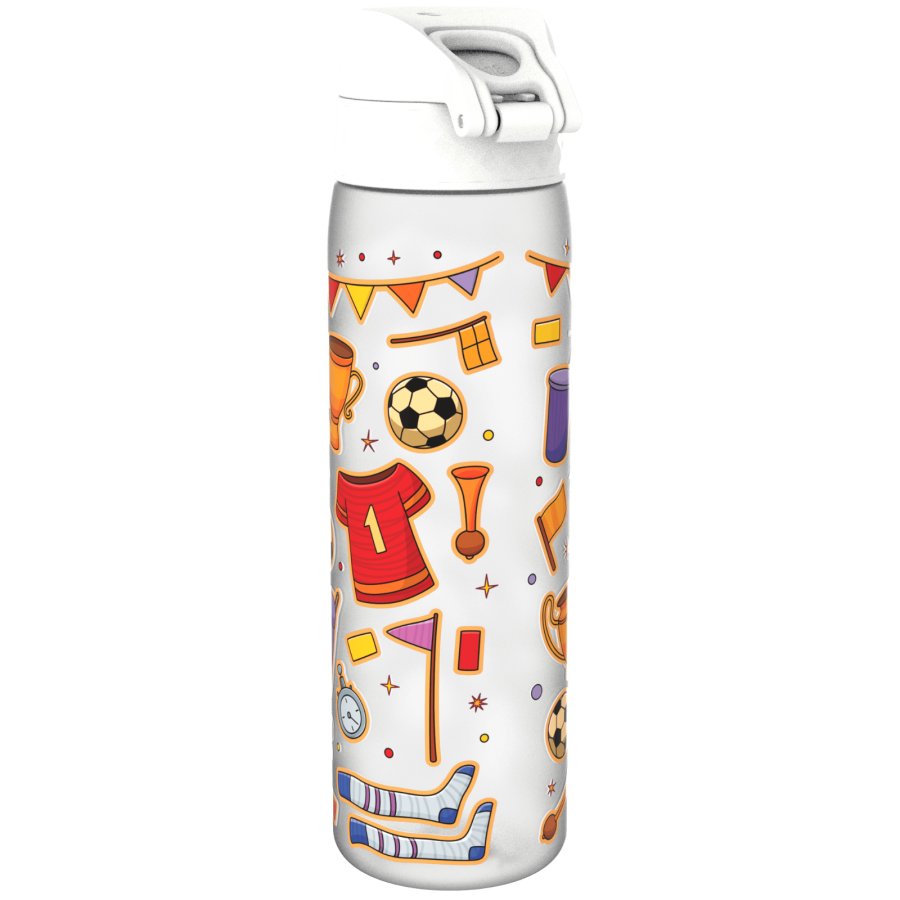 Wąska butelka na napoje - Football, 500ml / ION8®