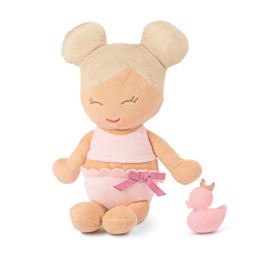 Bath Doll - lalka przytulanka do kąpieli - blondynka, wersja bez ręczniczka / LullaBaby