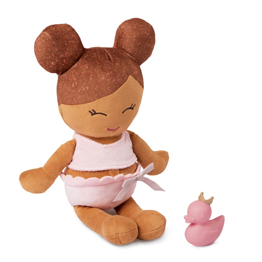 Bath Doll - lalka przytulanka do kąpieli - szatynka, wersja bez ręczniczka / LullaBaby