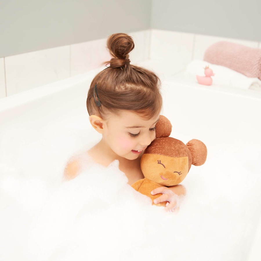 Bath Doll - lalka przytulanka do kąpieli - szatynka, wersja bez ręczniczka / LullaBaby