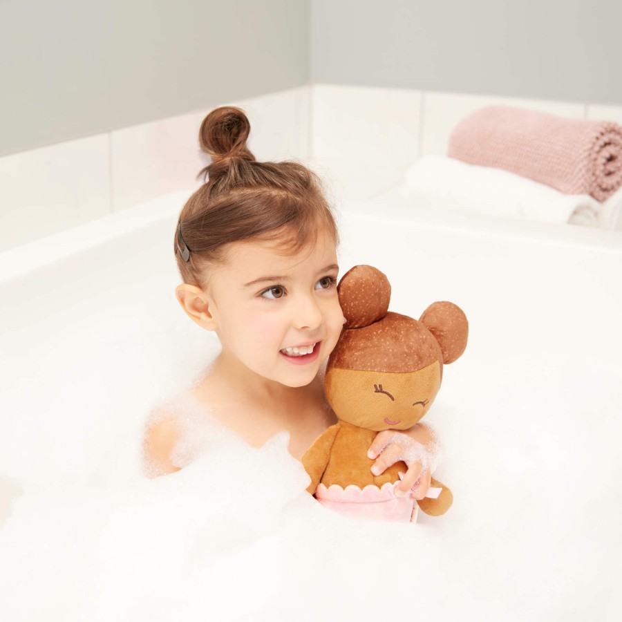Bath Doll - lalka przytulanka do kąpieli - szatynka, wersja bez ręczniczka / LullaBaby