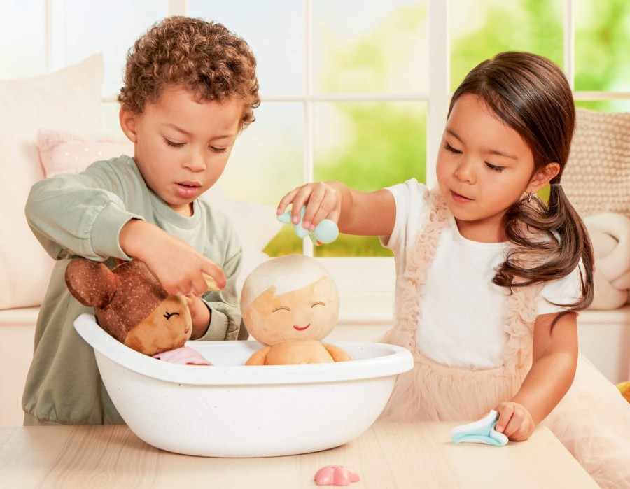 Bath Doll - lalka przytulanka do kąpieli - szatynka, wersja bez ręczniczka / LullaBaby