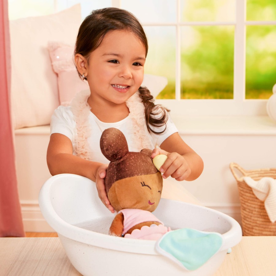 Bath Doll - lalka przytulanka do kąpieli - szatynka, wersja bez ręczniczka / LullaBaby