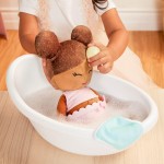 Bath Doll - lalka przytulanka do kąpieli - szatynka, wersja bez ręczniczka / LullaBaby