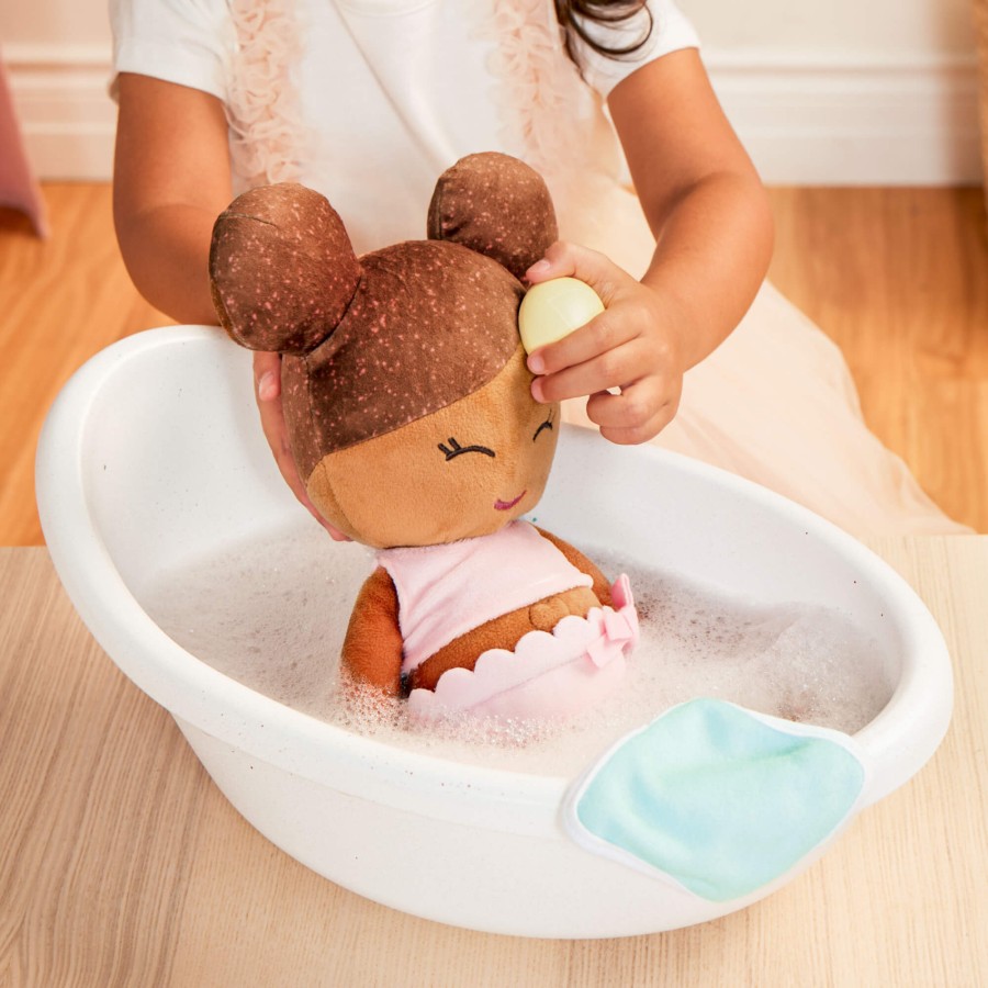 Bath Doll - lalka przytulanka do kąpieli - szatynka, wersja bez ręczniczka / LullaBaby