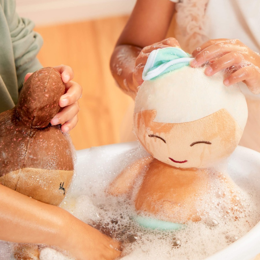 Bath Doll - lalka przytulanka do kąpieli - szatynka, wersja bez ręczniczka / LullaBaby
