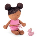 Bath Doll - lalka przytulanka do kąpieli - brunetka, wersja bez ręczniczka / LullaBaby