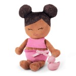 Bath Doll - lalka przytulanka do kąpieli - brunetka, wersja bez ręczniczka / LullaBaby