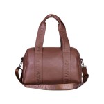 Torba do wózka Mommy Club Vegan Leather Dark Brown / Childhome