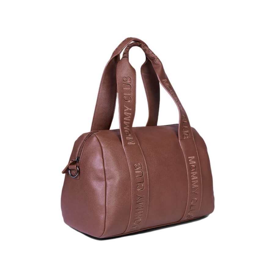 Torba do wózka Mommy Club Vegan Leather Dark Brown / Childhome
