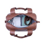 Torba do wózka Mommy Club Vegan Leather Dark Brown / Childhome