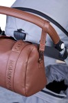 Torba do wózka Mommy Club Vegan Leather Dark Brown / Childhome